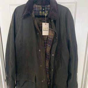Barbour Bristol Wax Jacket Size Large (L)